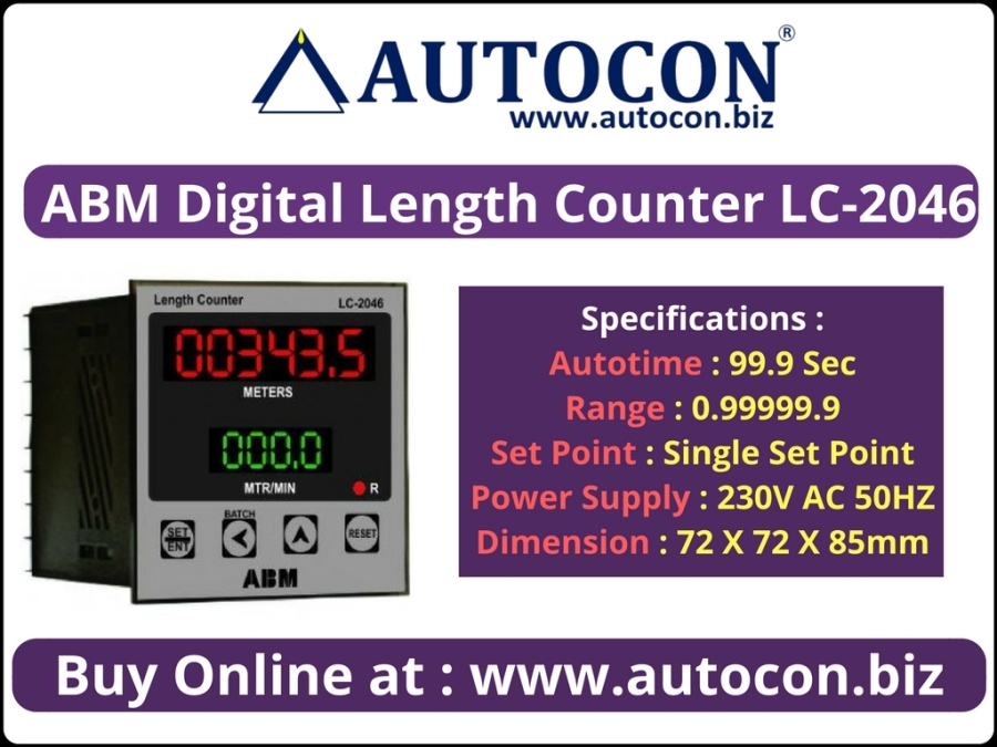 Application of ABM Digital Length Counter LC-2046 ……