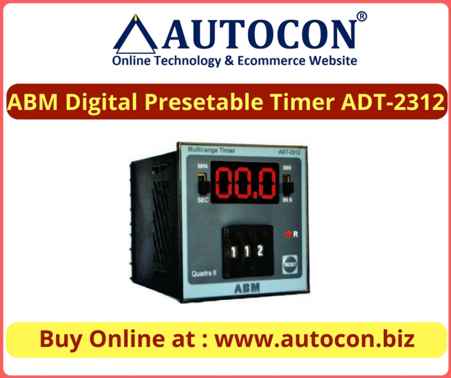 ABM Digital Presetable Timer ADT-2312 (Quadrant-II)